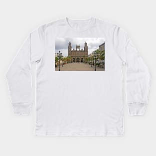 Santa Ana Cathedral, Las Palmas, May 2022 Kids Long Sleeve T-Shirt